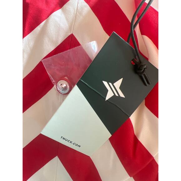 TUCKERNUCK Red Rouge Stripe Laina Dress NWT Size XXL - Picture 9 of 9